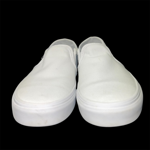 Vans Classic Slip On White Shoes Women’s 5.5 - Picture 7 of 10